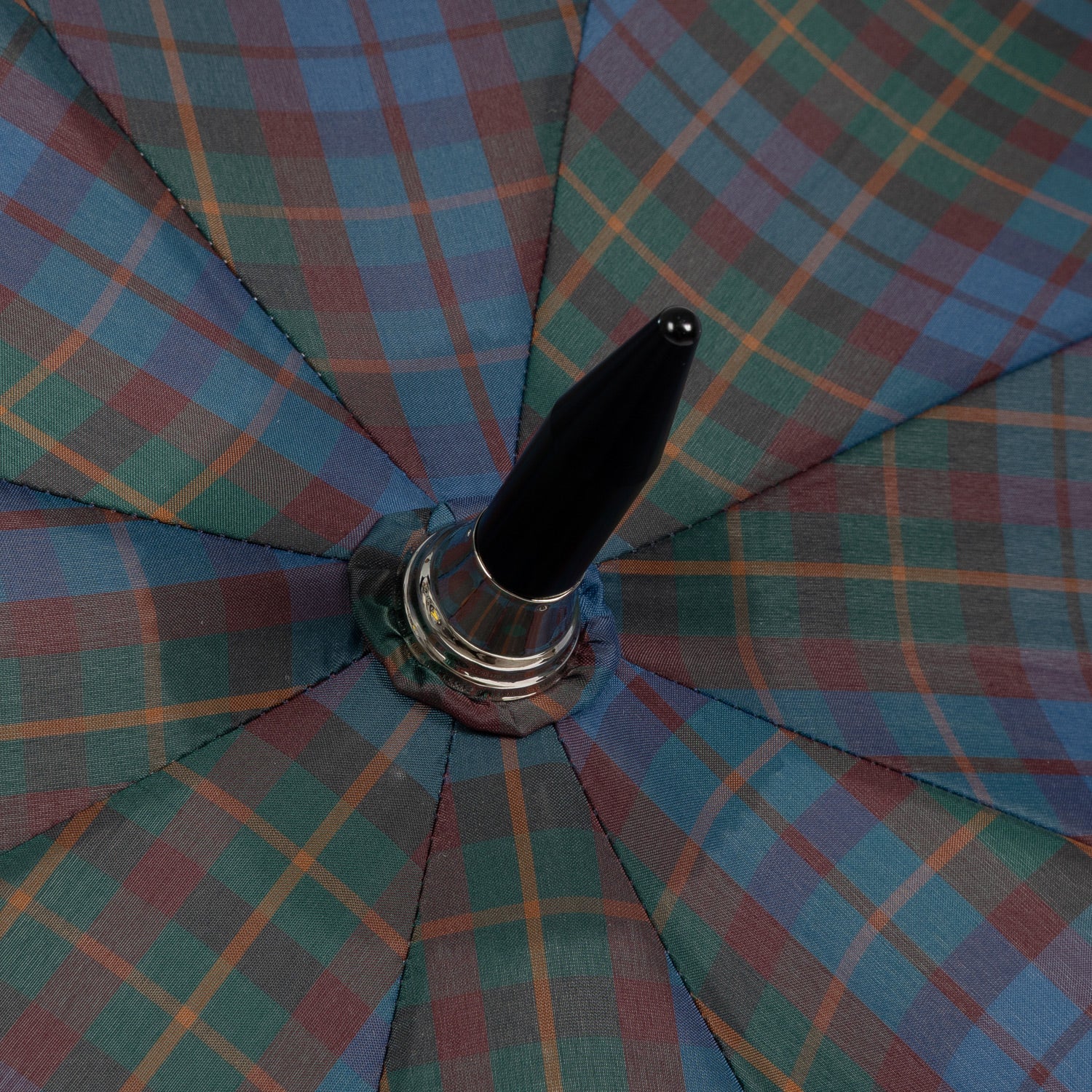 Francesco Maglia x MJ: Sports Umbrella "Storm" with Chestnut Handle - purely handmade